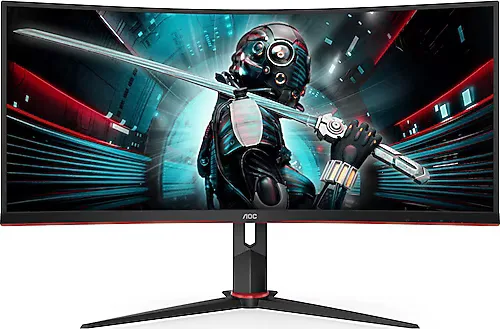 AOC CU34G2/BK 34" 1 ms WQHD 100 Hz Oyuncu Monitörü