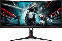 AOC CU34G2/BK 34" 1 ms WQHD 100 Hz Oyuncu Monitörü