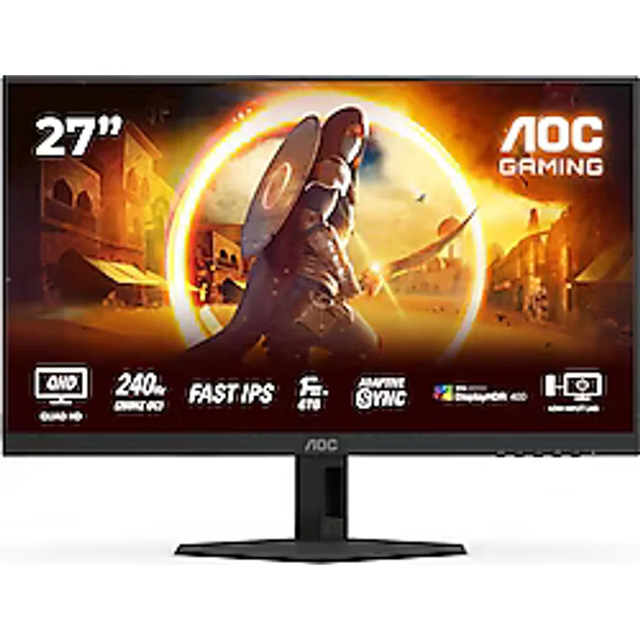 AOC Q27G4ZR 27" 0.3 ms 2K Pivot IPS 260 Hz Oyuncu Monitörü