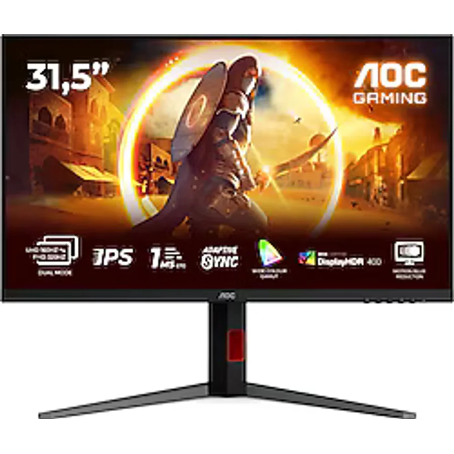 AOC U32G4U 31.5" 0.5 ms 4K 160 Hz - Full HD 320 Hz Pivot IPS Oyuncu Monitörü