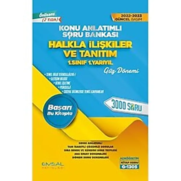 Aöf Halkla Ilişkiler Ve Tanıtım 1.sınıf 1. Yarıyıl Güz Dönemi Tüm Dersler