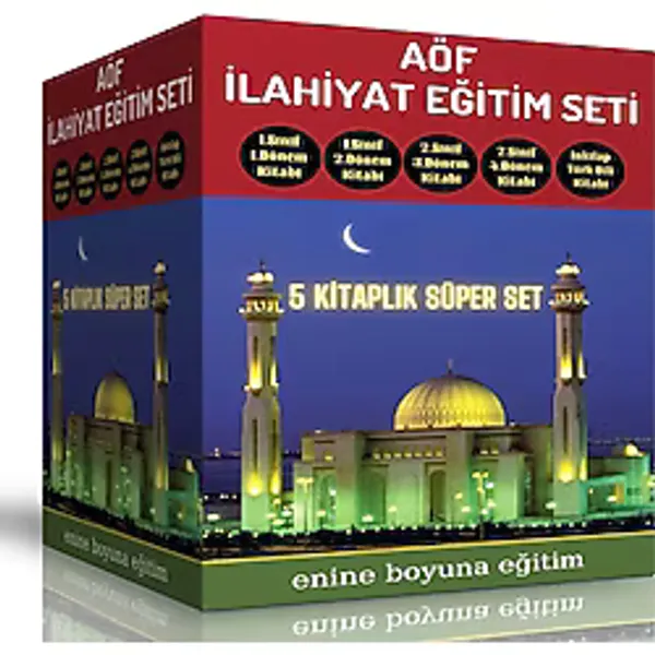 AÖF- İlahiyat Eğitim Seti (5 Spiralli Kitap)