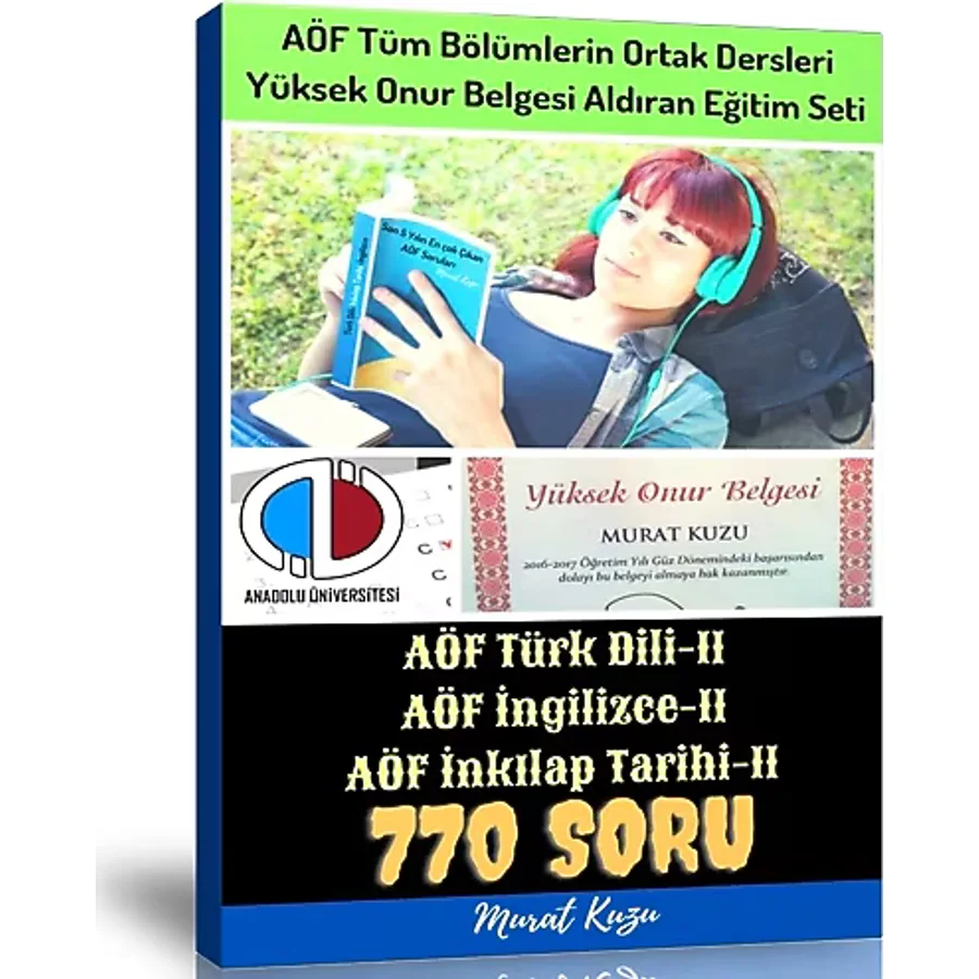 AÖF Tüm Bölümlerin ORTAK Dersleri-2