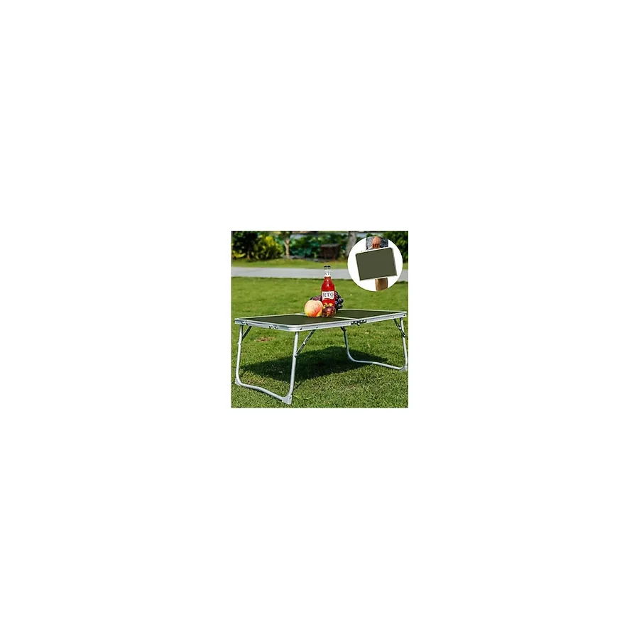 Apa Taşıyıcı Hırdavat Çanta Tipi Mini Kamp Masası Katlanır Kamp Masası 60X40 cm