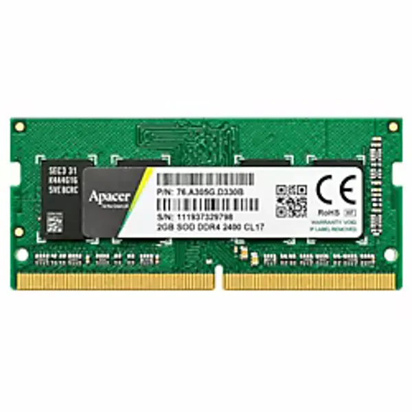 APACER DDR4 2400MHz CL17 SO-DIMM 76.A305G.D330B Notebook Laptop Ram
