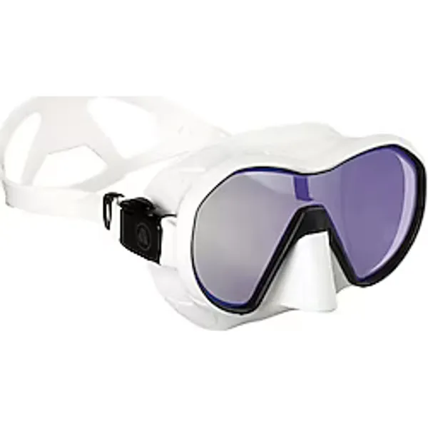 Apeks Vx1 Beyaz Çerçevesiz Dalış Maskesi UV Lens ile Rahatlık ve Sızdırmazlık