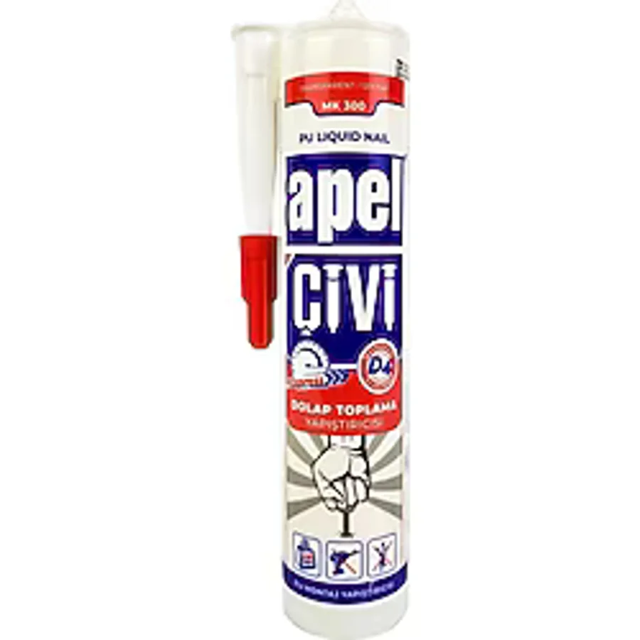 Apel Sıvı Çivi Montaj Kit Çok Güçlü Yapıştırıcı 300 gr 55