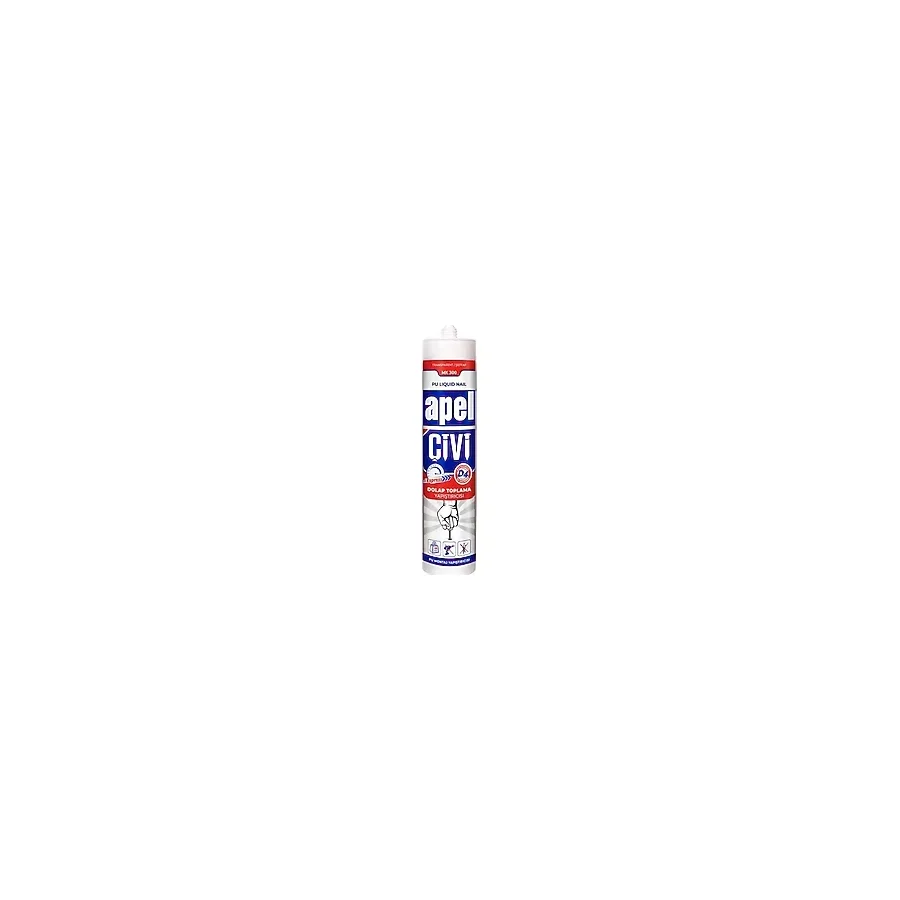 Apel sıvı çivi PU montaj kiti, D4 yapıştırıcı