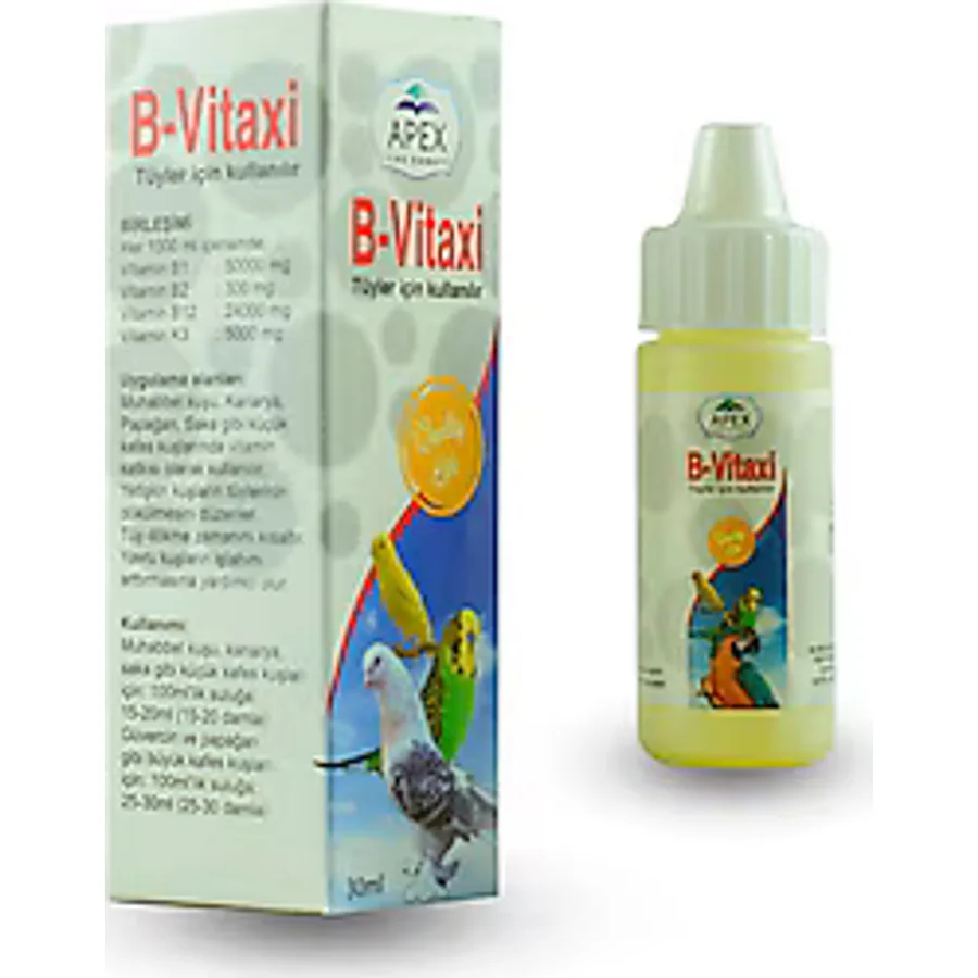 Apex B -Vitaxi 30 ml Tüy Dökümü