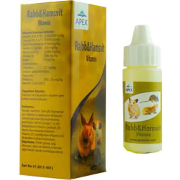 Apex Tavşan Ve Hamster Vitamini 20 ml