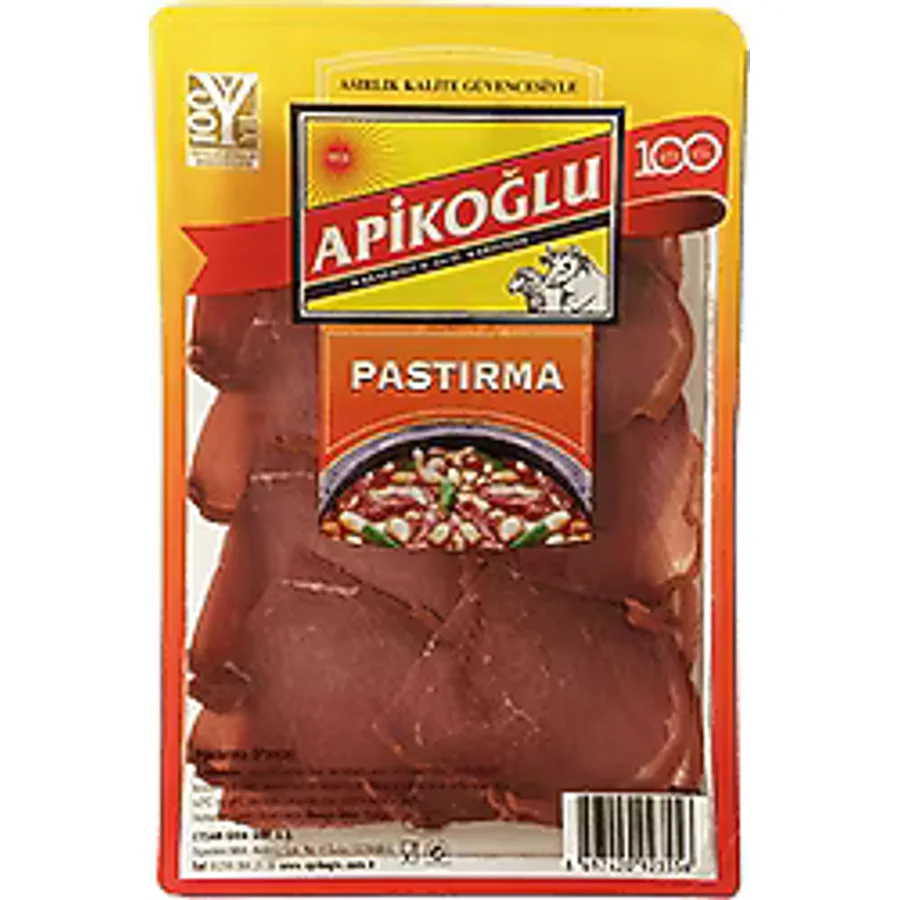 Apikoğlu 80 gr Parça Pastırma