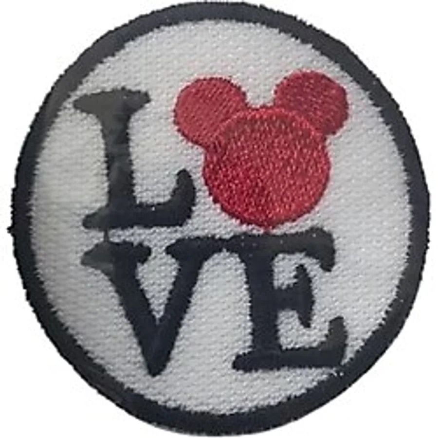 Aplike Ütü İle Yapışan Love Pati Arma 4 Cm