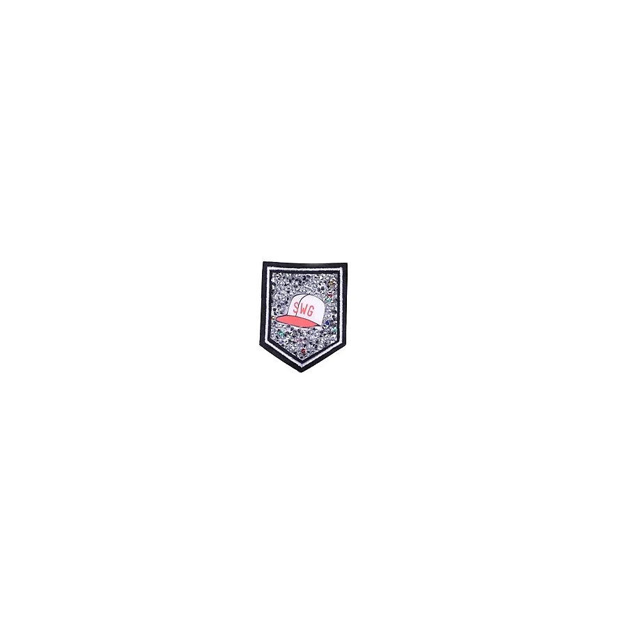 Aplike Ütü İle Yapışan Taşlı Şapka Arma 5x5 Cm