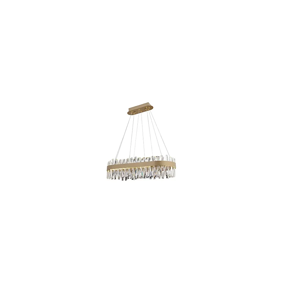 Apliqa Brampton 6'lı Eskitme Salon LED Avize