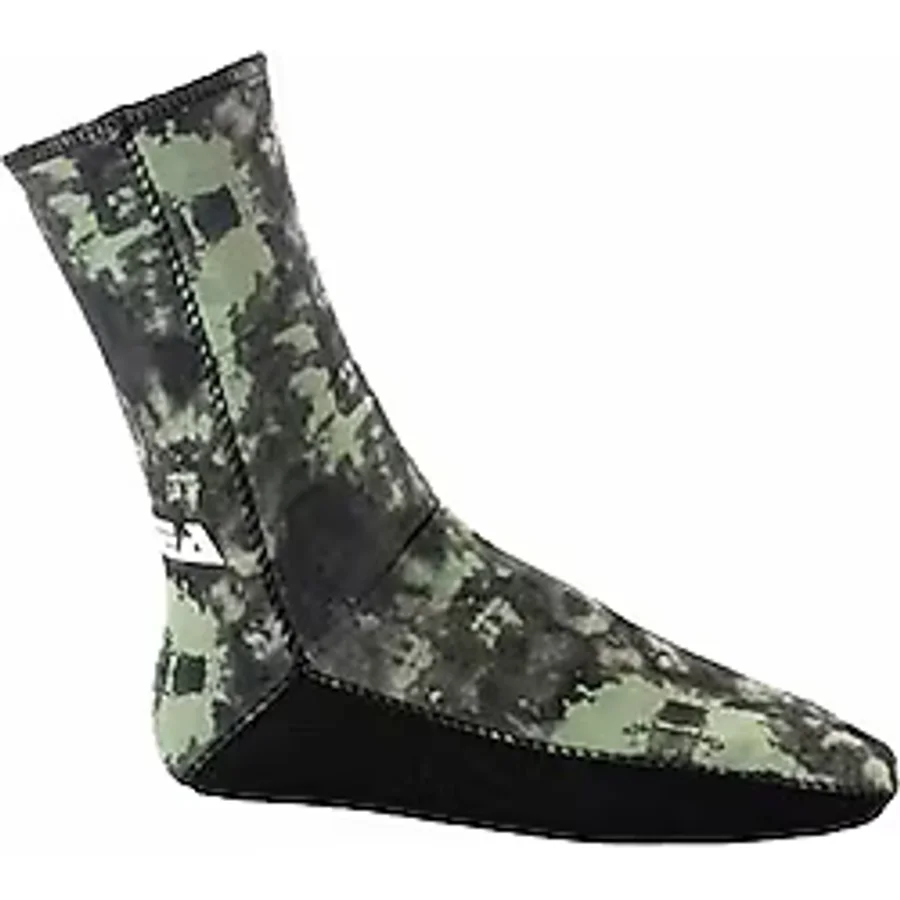 Apnea 3 MM Çorap Kamuflaj - S