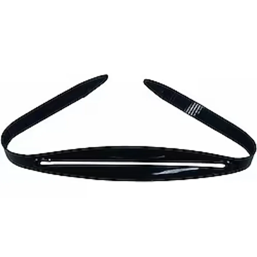 Apnea Siyah Silikon Maske Kayışı