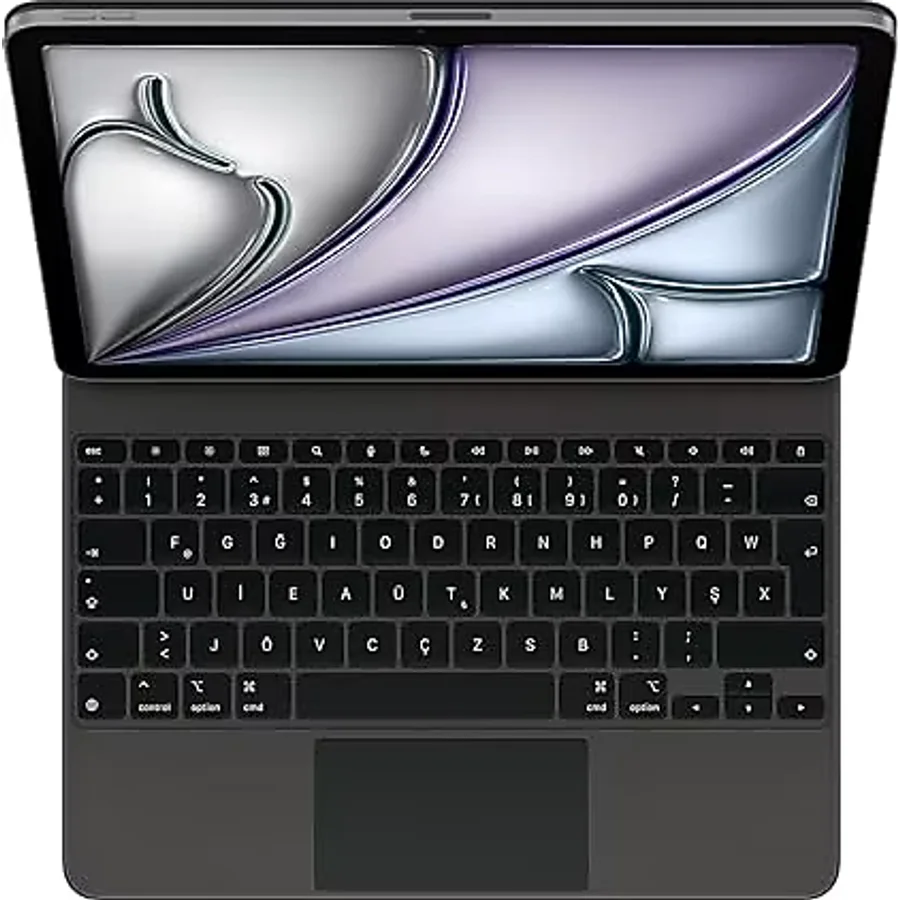 Apple 13 inç iPad Air (M3) için Magic Keyboard - Türkçe F Klavye - Siyah