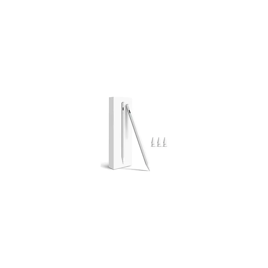 Apple iPad ile uyumlu için Kalem 2025-2018 iPad A16/11-10 Nesil için Hızlı Şarjlı Stylus Kalem Air 11/13 M3/M2/5-3.Nesil Pro 13/11/M4/12.9 Mini A17 Pro Avuç İçi Reddetme Eğim Hassasiyeti