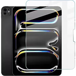 Apple iPad Pro 11 inç 2025 M5 (A3357-A3358) ile Uyumlu Temperli Kırılmaz Cam Ekran Koruyucu