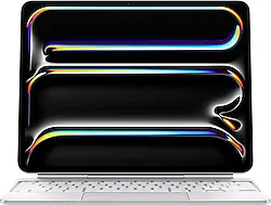 Apple iPad Pro M4 Magic Keyboard Beyaz MWR03TQ/A 11" Tablet Klavyesi