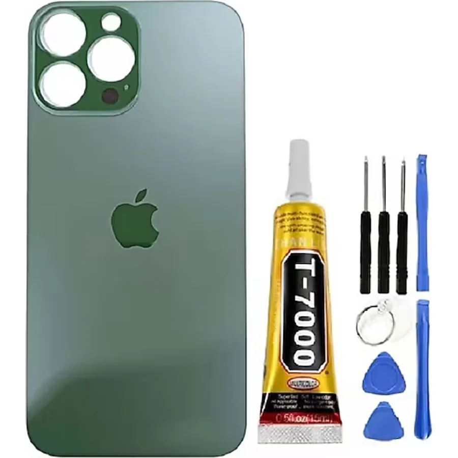 Apple İphone 13 Pro Max Arka Kapak + Tamir Seti + B7000 Yapıştırıcı