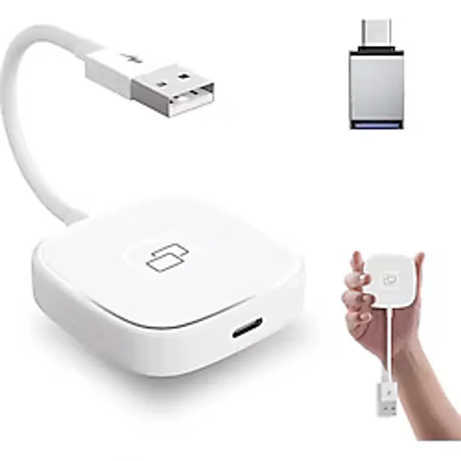 Apple iPhone Usb+Lightning Carplay Mirror Adaptör Çevirici -Youtube Netflix Tiktok Video Yansıtı