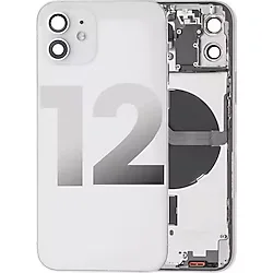 Apple Uyumlu iPhone 12 İle Boş Kasa Beyaz