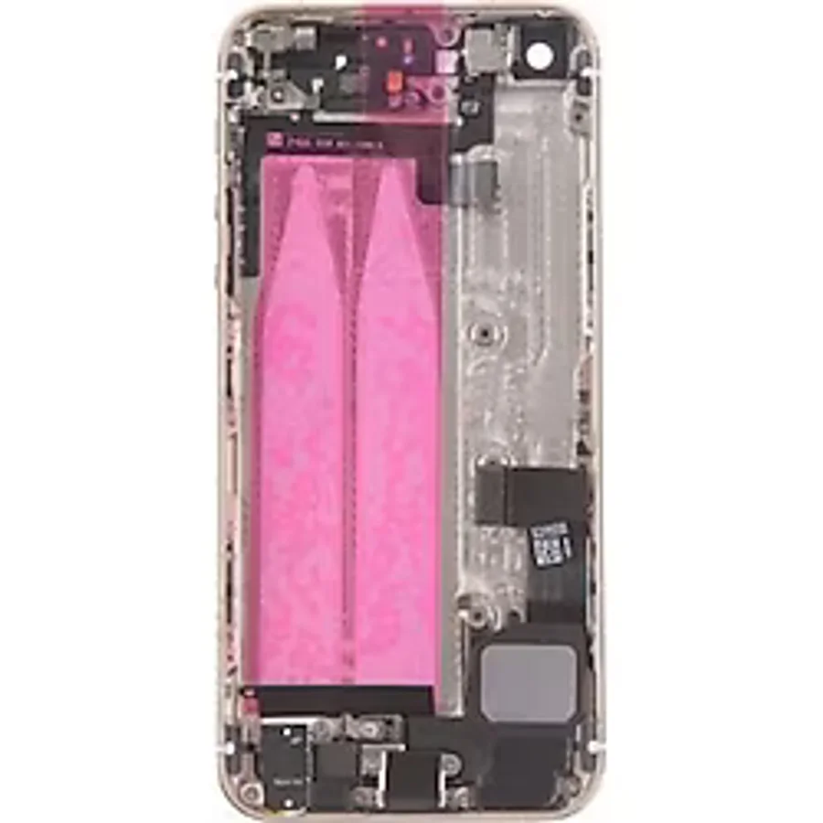 Apple Uyumlu iPhone 5S Dolu Kasa beyaz