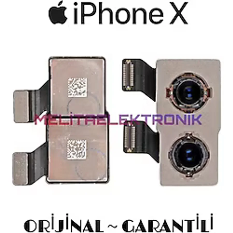 Apple Uyumlu iPhone X Arka Kamera