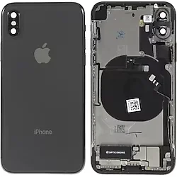 Apple Uyumlu iPhone X Full Dolu Kasa siyah