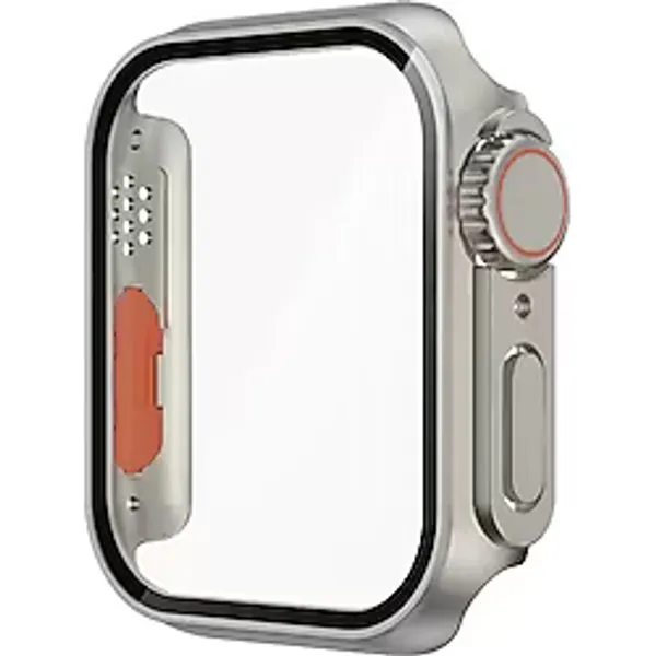 Apple Uyumlu Watch 2/3/4/5/6/7/8/9/se/ultra/nike 41mm İ - Watch Ultra 49mm Kasa Dönüştürücü Ve Ekran Koruyucu G-27