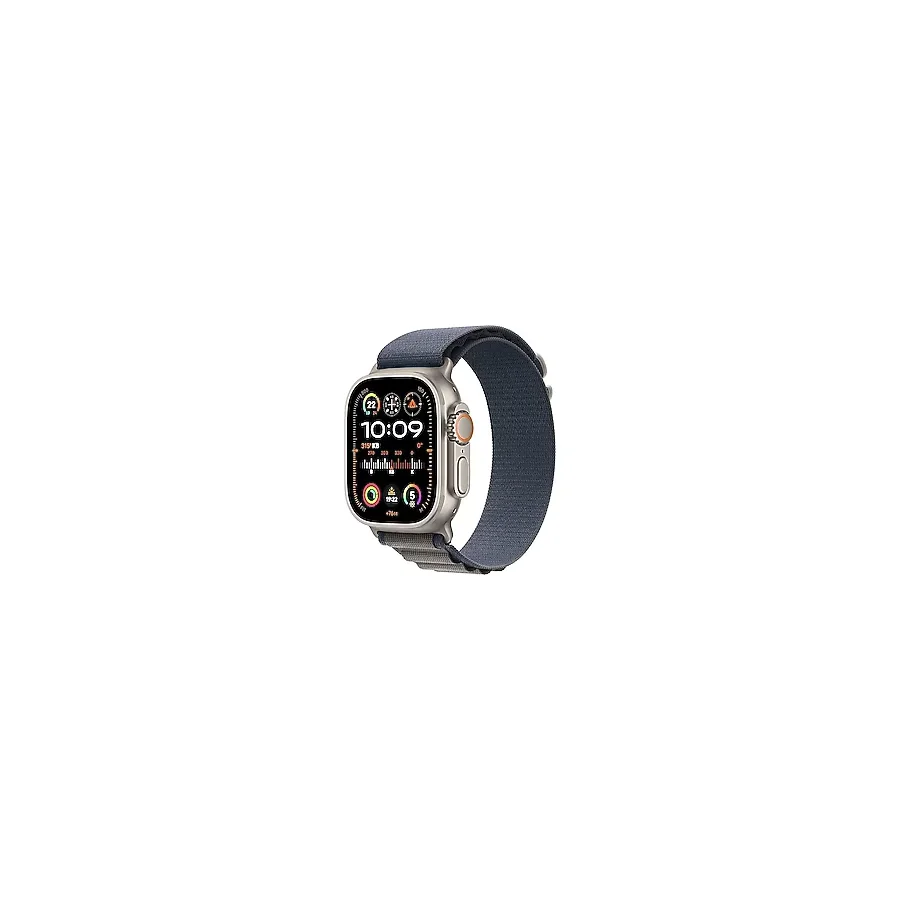 Apple Watch Ultra 2 Gps + Cellular 49Mm Natürel Titanyum Olive Alpine Loop Vitrin