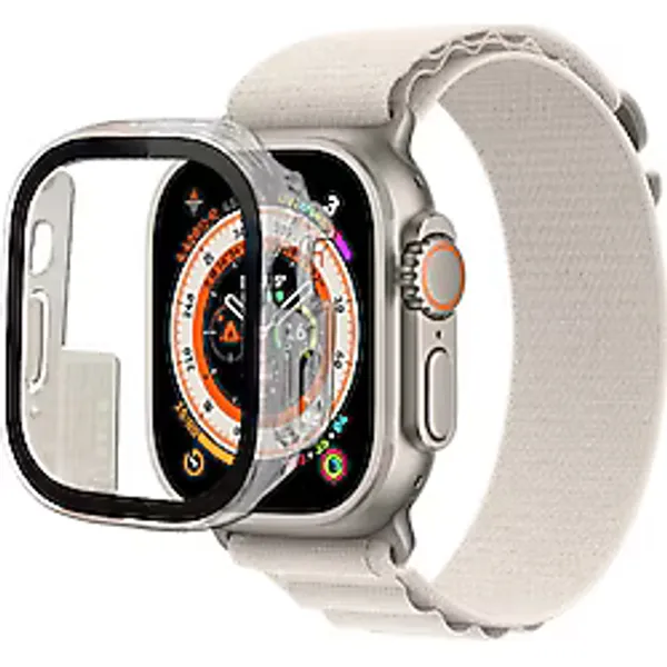 Apple Watch Ultra 49mm Full Kasa Korumalı Ekran Koruyucu