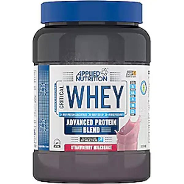 Applied Nutrition Critical Whey Strawberry Milkshake, 900gr