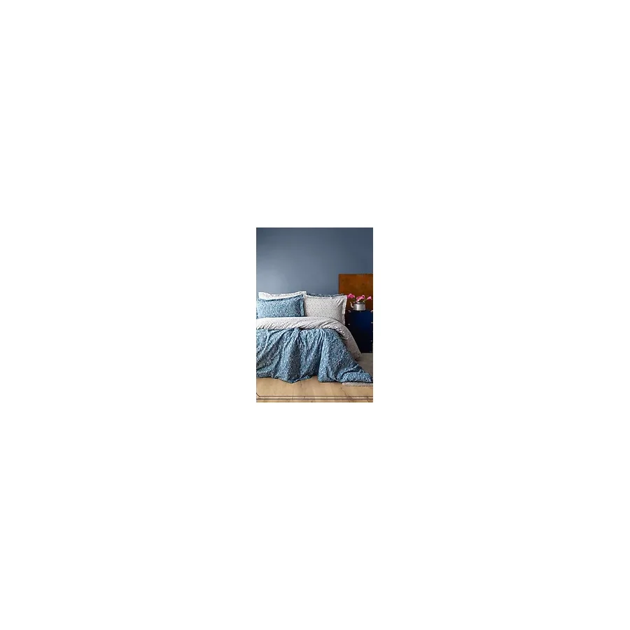 Apricitas Home Leros Indigo Tek Kişilik %100 Pamuk Dört Mevsim Set - 180 x 230 cm