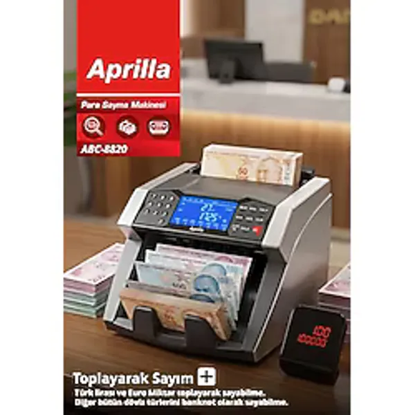 Aprilla ABC-8820 Para Sayma Makinesi