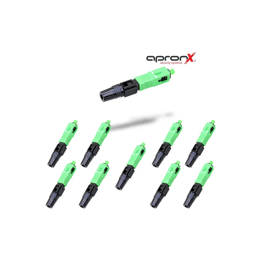 Apronx 10 Adet Sc/apc Fast Konnektör (Sc/apc Fast Connector)