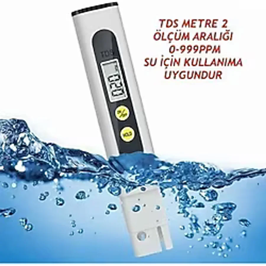 Aqua Bella Tds Metre Iletkenlik Ölçer - Sıcaklık Ölçer