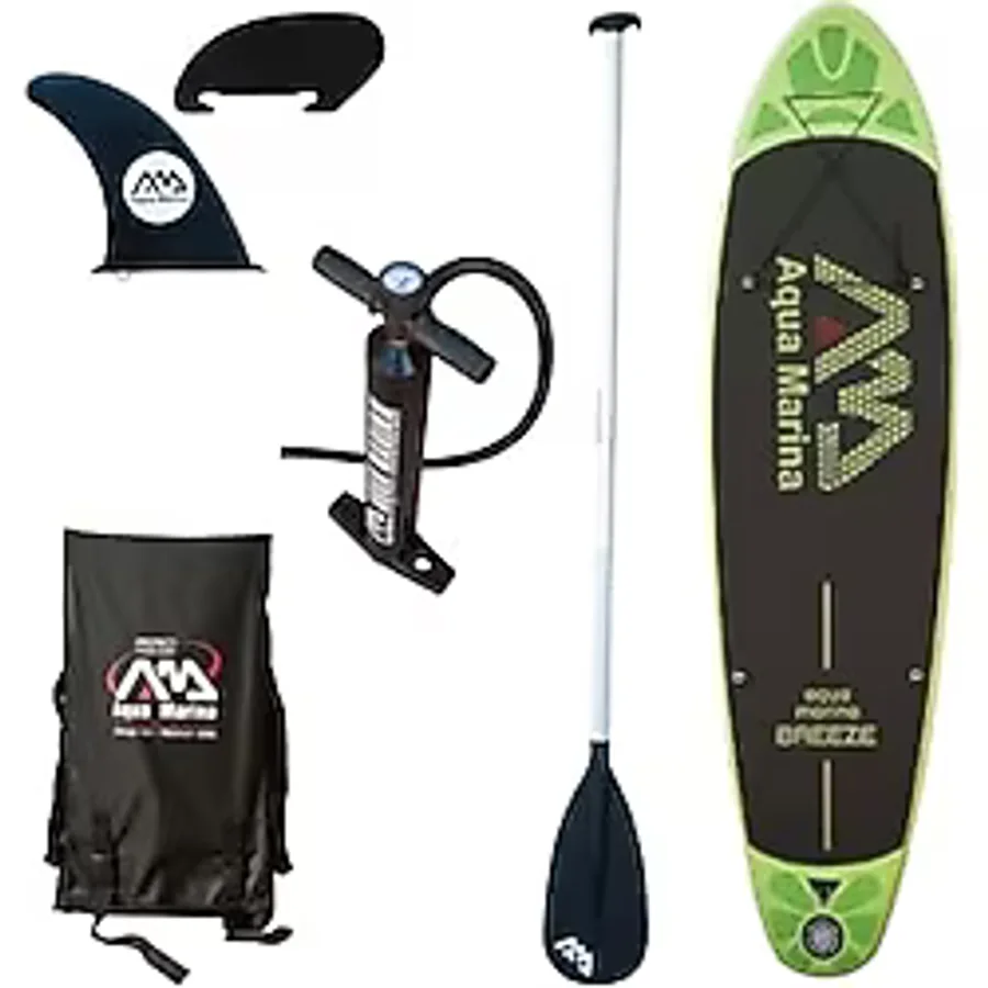 Aqua Marina Sörf Tahtası Breeze iSUP-Stand-Up Paddle Board 3 m/10 cm , Çok Renkli