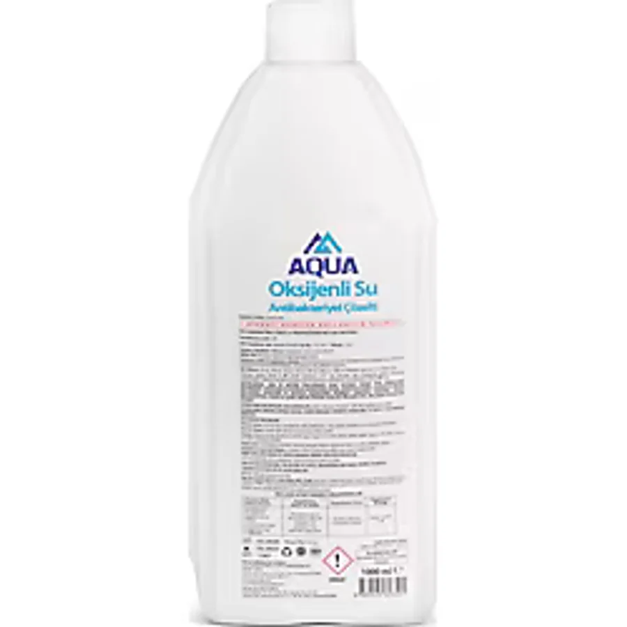 Aqua Oksijenli Su Antibakteriyel Çözelti 1000 Ml