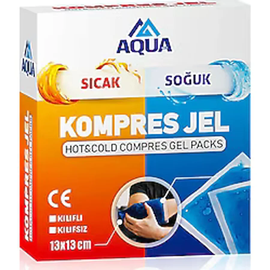 Aqua Sıcak-Soğuk Jel Kompres 13 x 13 CM