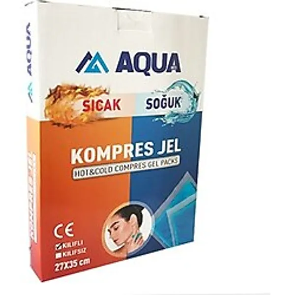 AQUA TERMOJEL BÜYÜK 27CMx35CM KUTULU SICAK SOĞUK KOMPRES