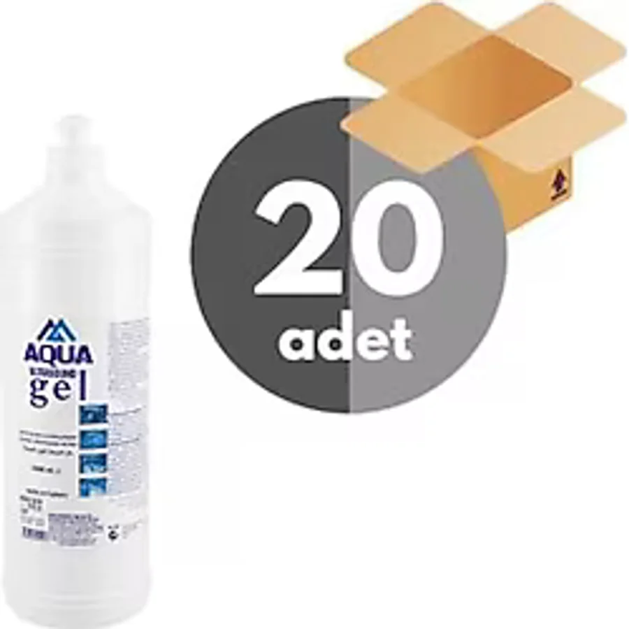 Aqua Ultrason Jeli 1 L 20 Adet
