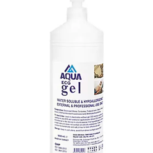 Aqua Ultrason Jeli 1000 ml Anti Alerjik Özellikli Profesyonel Kalite Medikal Ürün