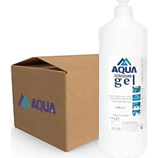 Aqua Ultrason Jeli 1lt Hipoalerjenik Özellikleriyle Cilde Zarar Vermeyen Medikal Ürün