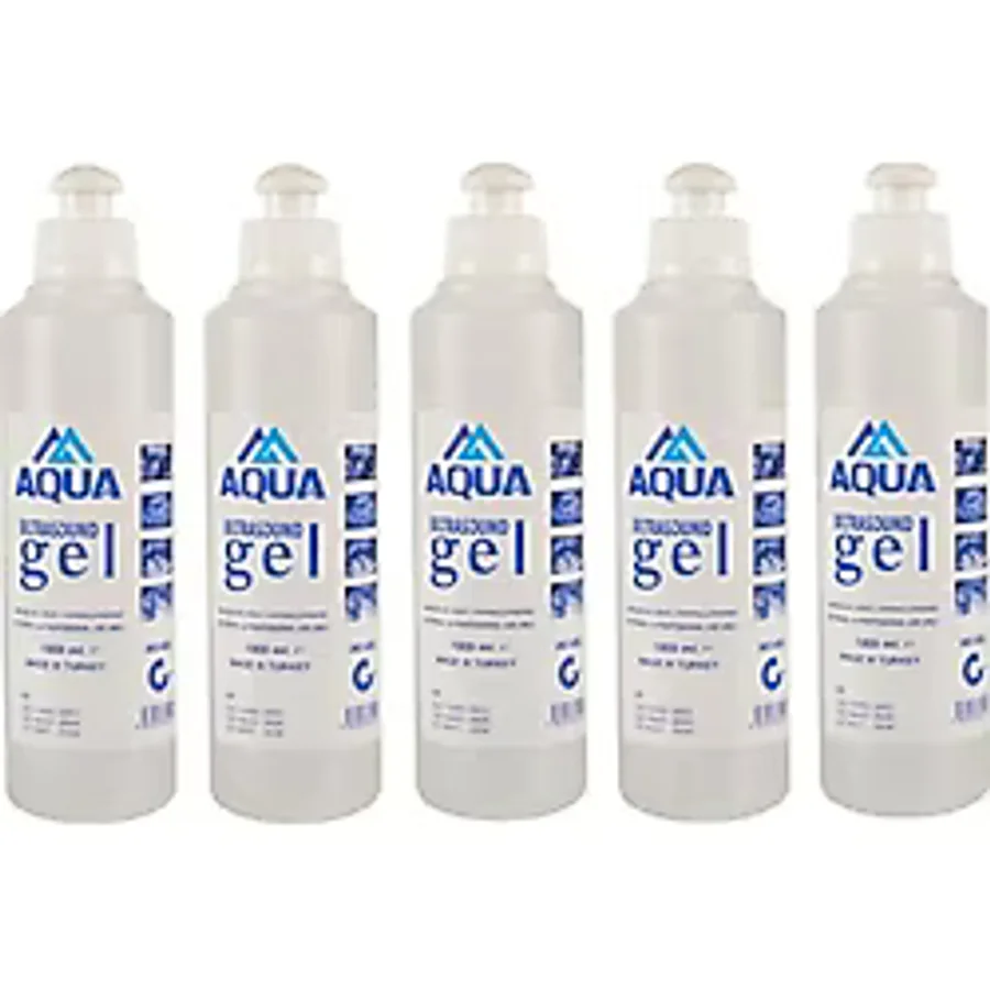 Aqua Ultrason Jeli 5 Adet Ultrason ve Ekg Jeli 1 Lt
