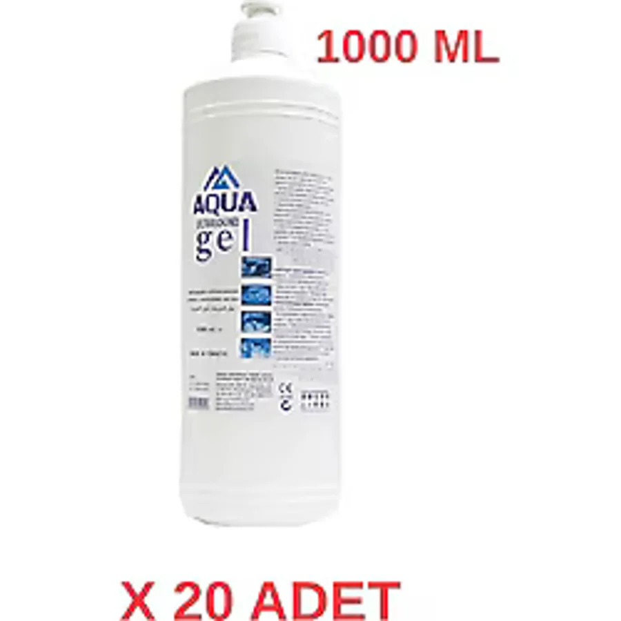 Aqua Ultrason Jeli Ultrason ve EKG Jeli 20 x 1 L