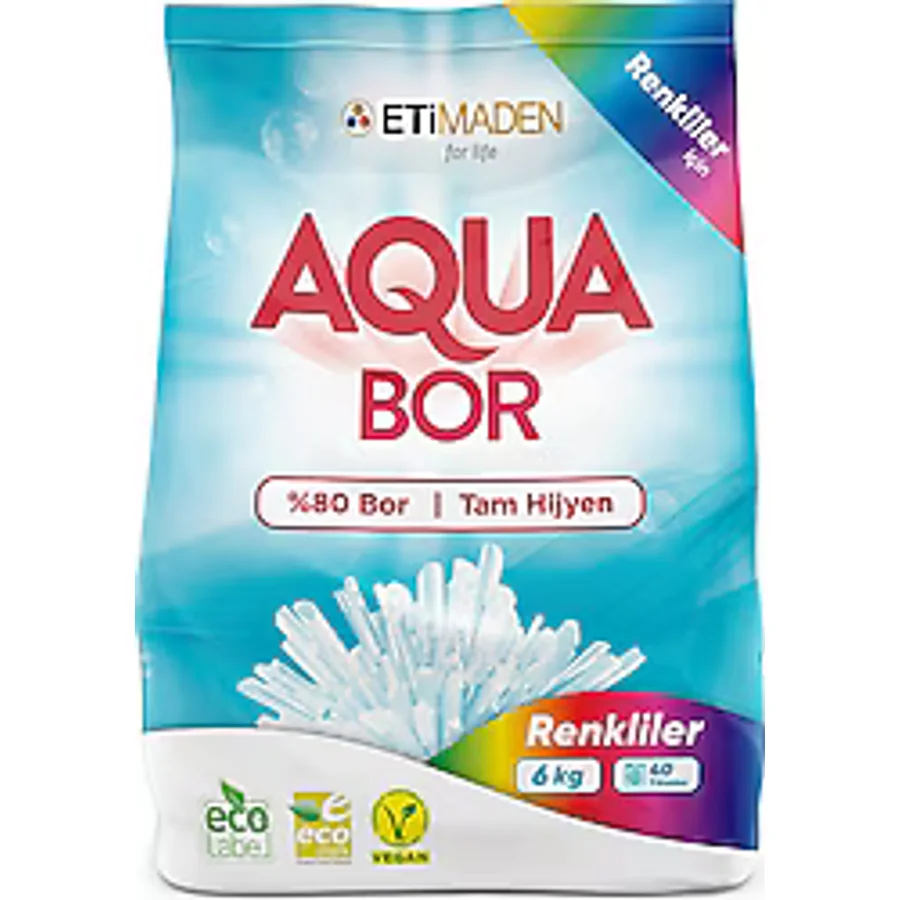 Aquabor 6 kg Toz Deterjan