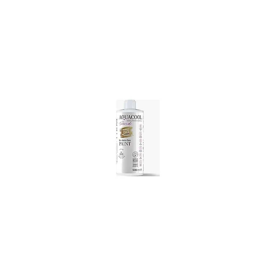 Aquacool Su Bazlı Hibrit Kapı, Dolap, Fayans, Mobilya Boyası Ral 9003 S. Beyaz 500Ml