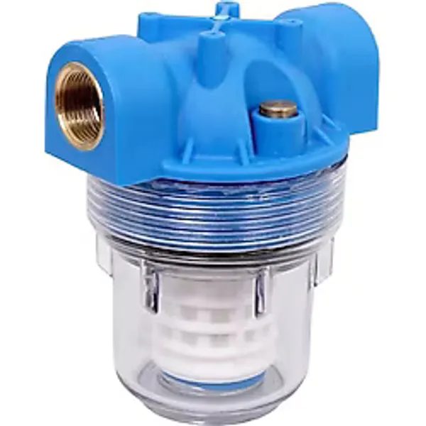 Aquafer 3 inç Yıkanabilir Filtre 1/2 inc 50 Micron Tortu Pislik Tutucu Filtre